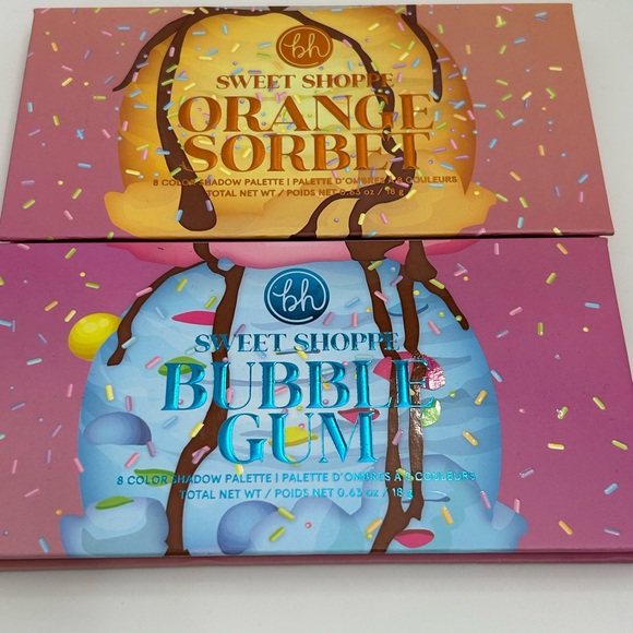 Orange Sorbet & Bubble Gum BH cosmetics palettes - Picture 1 of 3